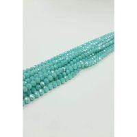 Mat Mavi Kristal Boncuk 8 mm