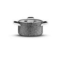 Brioni Stone-Age 24 Cm Çizilmez Yanmaz Yapışmaz İndüksiyon Derin Tencere Sh-132