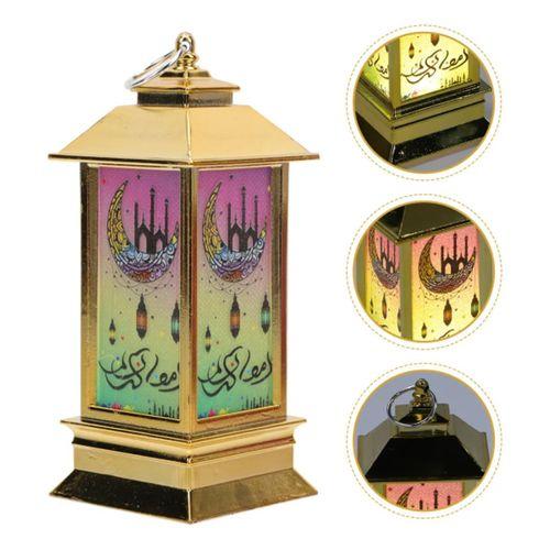 Ramazan Temalı Küçük Kare Kubbe LED Lamba