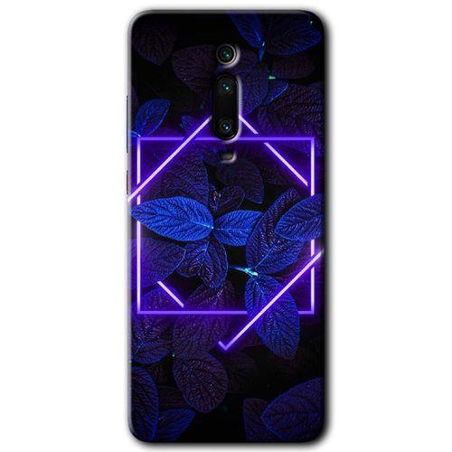 Xiaomi Mi 9T Kılıf HD Desen Baskılı Arka Kapak - Mekanik Yaprak 5 + Kırılmaz Cam