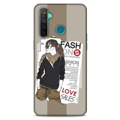 Sokak Modası 16 Oppo Realme 5 Pro Kılıf Desenli Silikon