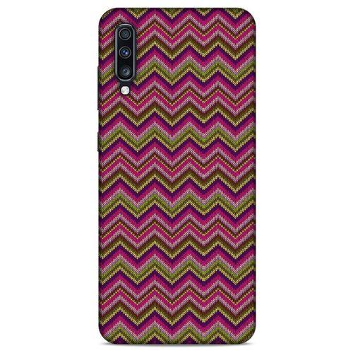 Kazak (18) Desenli Silikon Kapak Telefon Kabı Samsung Galaxy A70s Kılıf