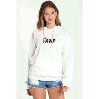 Pubg AWP Baskılı Beyaz Kadın Kapşonlu Sweatshirt