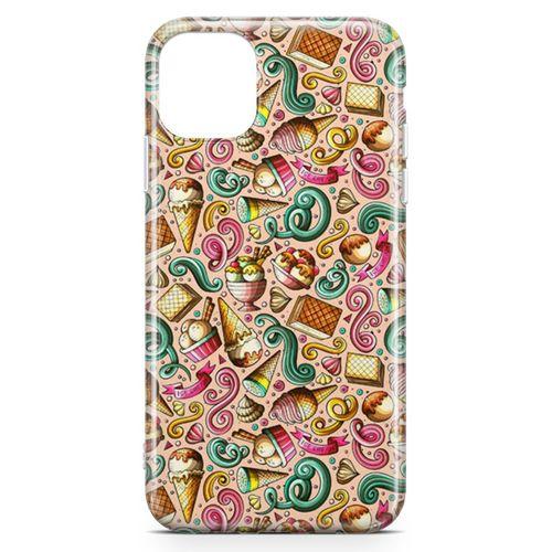Apple iPhone 11 Pro Kılıf Gelato Dondurma Arka Kapak Koruma Desenli Full Koruyucu