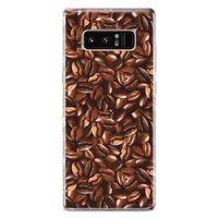 Samsung Galaxy Note 8 Kılıf Çekirdek Kahve Arka Kapak Koruma Desenli Full Koruyucu