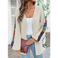 Kadın Uzun Kollu önü Açık şardonlu Kaşkorse Ceket