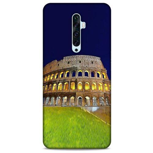 Oppo Reno 2z Kılıf Dünya Mimarisi (24) Darbe Emici Kılıf Kolezyum Roma