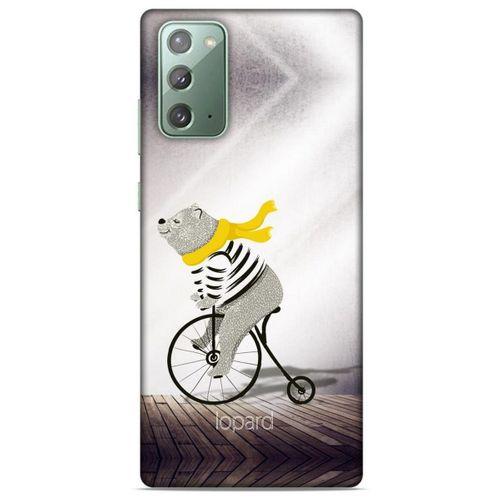 Samsung Galaxy Note 20 Kılıf FunnyMaX (11) Tam Koruma Kahve Ayı