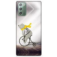 Samsung Galaxy Note 20 Kılıf FunnyMaX (11) Tam Koruma Kahve Ayı