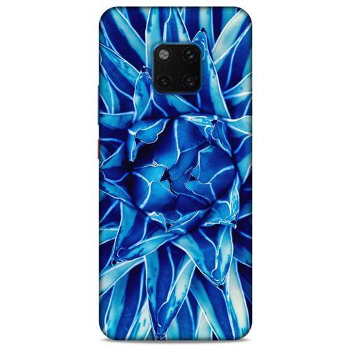 Lopard Huawei Mate 20 Pro Uyumlu Kılıf Bahar (13) Silikon Kap Açık Mavi