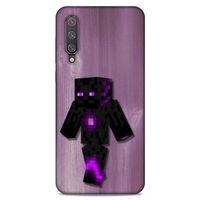 Lopard Xiaomi Mi 9 Uyumlu Kılıf PiXel (50) Shockproof Kılıf Mor