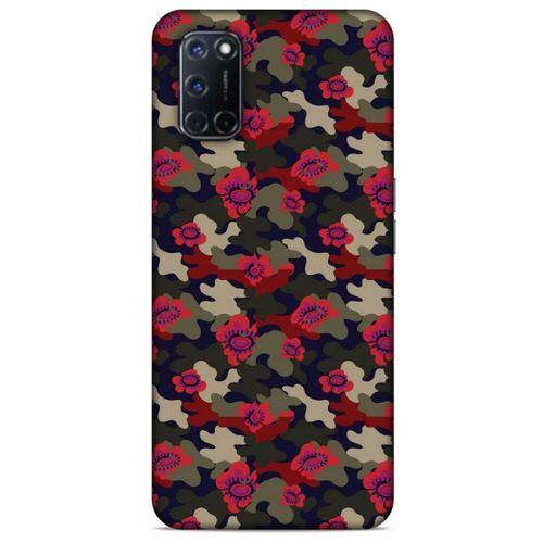 Kamuflaj 70 Oppo A52 Kılıf Silikon Kapak