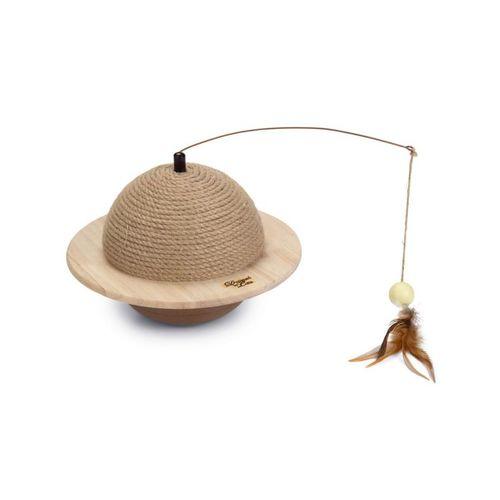 Beeztees DBL Kedi Tırmalama ve Oyuncağı, 29,5x29,5x20cm