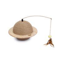 Beeztees DBL Kedi Tırmalama ve Oyuncağı, 29,5x29,5x20cm