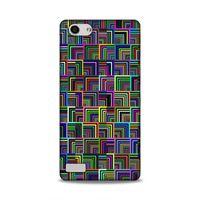 Oppo Rx17 Neo Kılıf Neon Kareler Arka Kapak Silikon Koruma Full Koruyucu