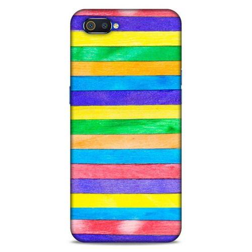 Lopard Oppo Realme C2 Uyumlu Kılıf Wood'X (22) Tam Koruma Kılıfı Desenli