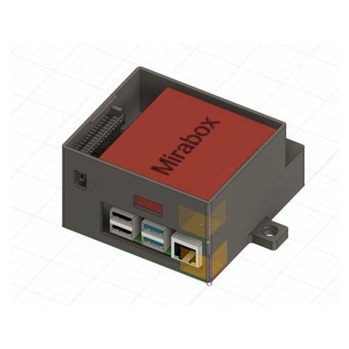 Hyperion Pi4 Mirabox NANO Montaj Kutusu (Bu ürün Sadece Plastik parçadır - Almadan Önce Soru Sorabilirsiniz)