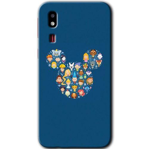 Galaxy A2 Core Kılıf HD Desen Baskılı Arka Kapak - Mickey