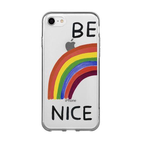 iPhone 7 Be Nice Premium Şeffaf Silikon Kılıf