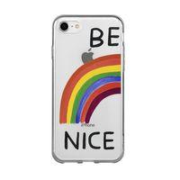 iPhone 7 Be Nice Premium Şeffaf Silikon Kılıf