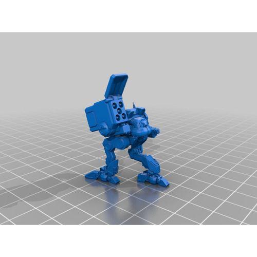 BattleTech Kit Fox Uller Alternatif Konfigürasyon V 3D Baskı (Bu ürün Sadece Plastik parçadır - Almadan Önce Soru Sorabilirsiniz)