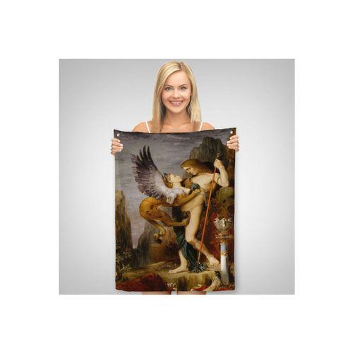 Oidipus ve Sfenks Gustave Moreau Duvar Örtüsü - Halısı-5985