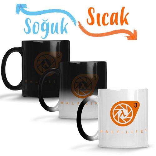 Half Life 3 Sihirli Kupa Bardak Porselen
