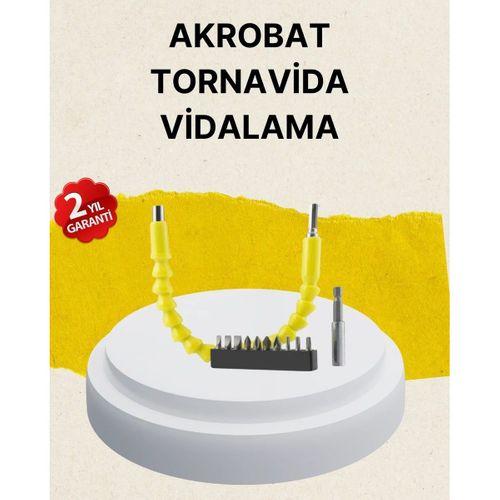 Akrobat Vidalama Uç Seti 12 Parça Profesyonel Dar Alan Kullanım