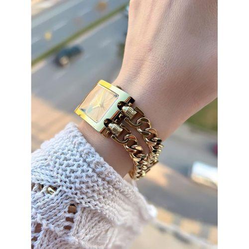 Jg.Polo Club Çelik Kasa & Kordon Kararma Ve Renk Atma Yapmaz Kadın Kol Saati+Bileklik JG04244.3