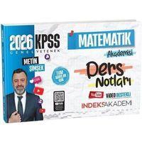 2026 KPSS Matematik Akademisi Video Ders Notları İndeks Akademi