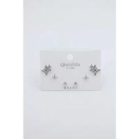 Çoklu Set Küpe - Gümüş