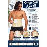 Orlon Cırtlı Korse – Unisex Bel ve Karın Destek Korsesi – M 1007 - Rylks