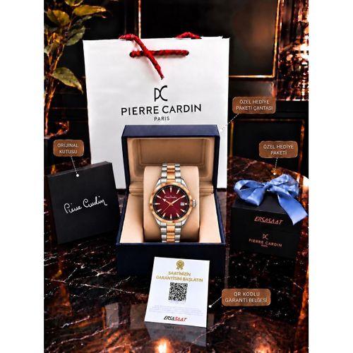 Pierre Cardin Özel Kutu Ve Hediye Paketili Ersa Saat Garantili Kadın Kol Saati+Bileklik 1005.MU.2