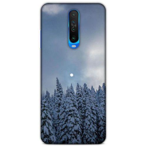 Lopard Xiaomi Redmi K30 5G Uyumlu Kılıf Gece'S (25) Antişok Kapak Karbeyaz