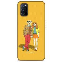 Oppo A52 Kılıf FunnyMaX (13) Silikon Kap Turuncu