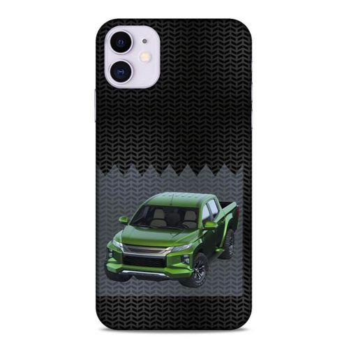 Lopard Apple Iphone 11 Uyumlu Kılıf PickUpX (18) Telefon Kılıfları Fosforlu Yeşil