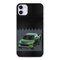 Lopard Apple Iphone 11 Uyumlu Kılıf PickUpX (18) Telefon Kılıfları Fosforlu Yeşil