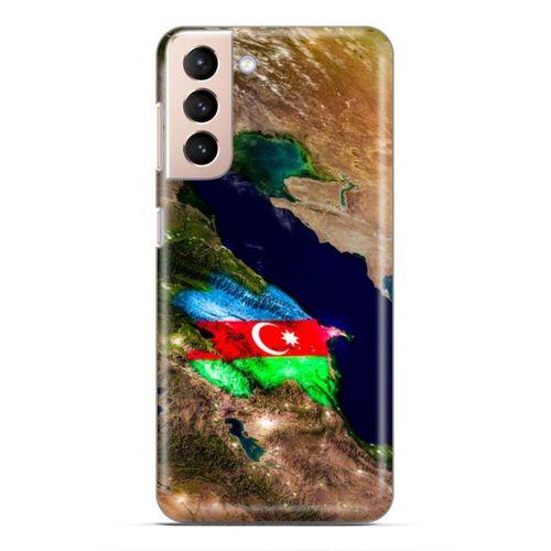 Samsung Galaxy S21 FE Uyumlu Kılıf Azarbaijan (1) Kılıfı Azerbaycan Harita