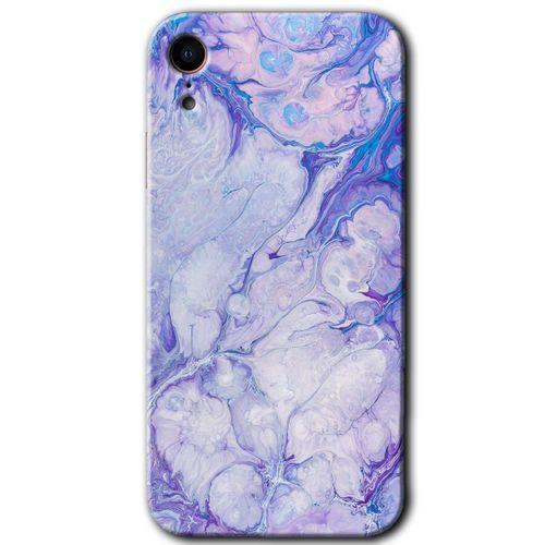 Potkal Hediye Fabrikası iPhone XR Kılıf HD Desen Baskılı Arka Kapak - Spots Lilac