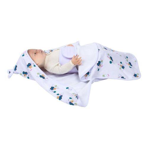 Sevi Bebe Sevi Bebe İnterlok Bel Koruyuculu Kundak ART-558 Arabalı Ayı