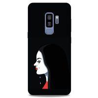 Samsung Galaxy S9 Plus Kılıf Depresyon (29) Arka Koruma Kılıfı Pembe