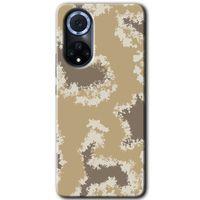 MRCİLETİSİM Huawei Nova 9 Kılıf HD Desen Baskılı Arka Kapak+Temperli Cam - Kamuflaj 33
