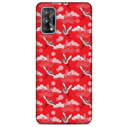 Oppo Realme 7 Pro Kılıf Japonya (8) Baskılı Kılıf Japonya Kuşları