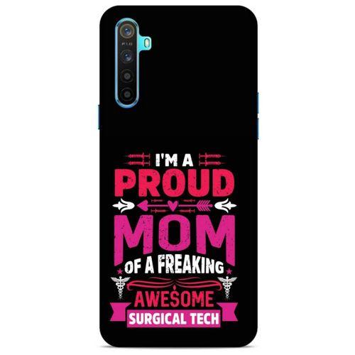 Realme 6i Uyumlu Kılıf Pembe Delisi (48) Bumper Kılıf Writing