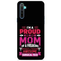 Realme 6i Uyumlu Kılıf Pembe Delisi (48) Bumper Kılıf Writing