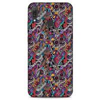 Retro (2) Desen Kabı Renkli Huawei Y9 2019 Kılıf