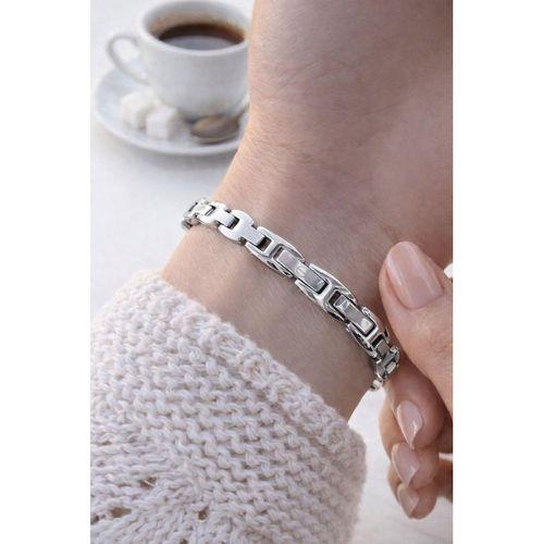 Essence Çelik Kordon Kararma Yapmaz 3 Atm Suya Dayanıklı Kadın Kol Saati + Bileklik VS.BLKT.0878