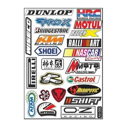 SEVGENT A4 Sticker 006 Tek Paket Çoklu