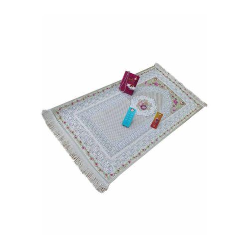 Namaz Öğreten Sesli Seccade Cihaz Seti Pembe