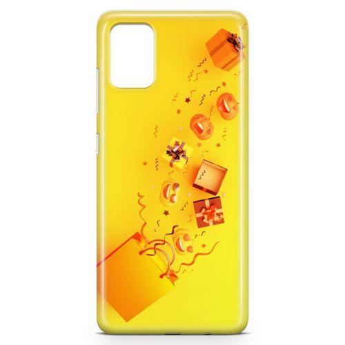 Samsung Galaxy A51 Kılıf Alışveriş Çantası Arka Kapak Koruma Desenli Full Koruyucu